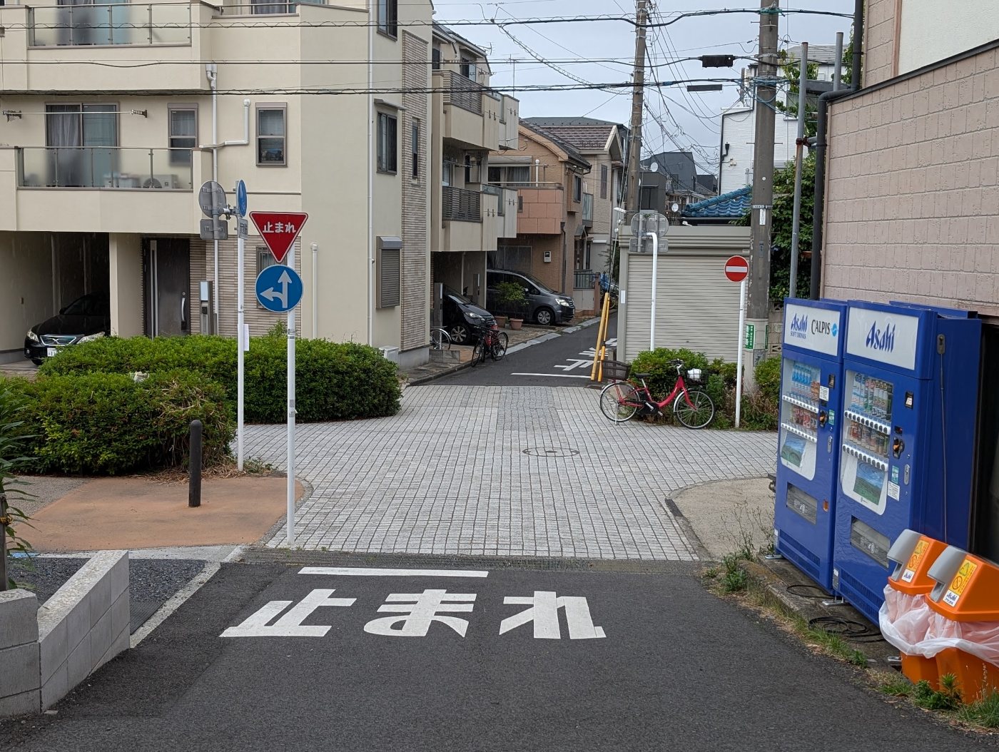 道路標識移設工事 施工前